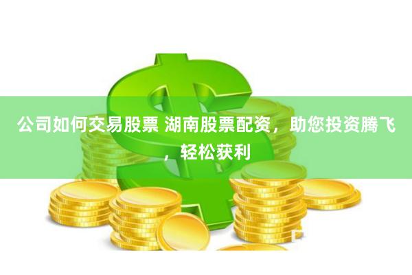 公司如何交易股票 湖南股票配资，助您投资腾飞，轻松获利